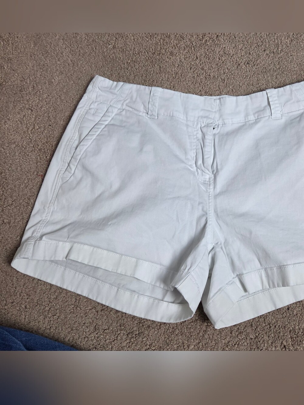 Vineyard Vines White Cotton Bermuda Shorts